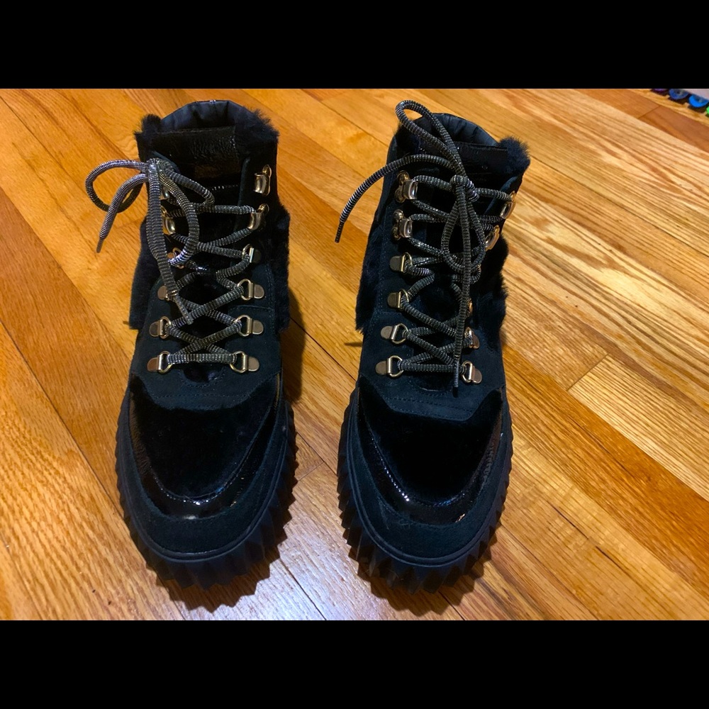 Voile Blanche Eva Shearling Hiker Boots Sz 40 (US 10)